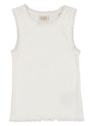 Scotch & Soda Top w kolorze białym rozmiar: 140. Białe topy Scotch & Soda, bez wzorów, bez kołnierzyka, bez ramiączek. Za 41.39 zł.