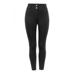 Damskie legginsy jeździeckie z pełną przyczepnością Cavallo Cavacandera. Czarne legginsy CAVALLO, bez wzorów, z elastanu, klasyczne. Za 593.30 zł.