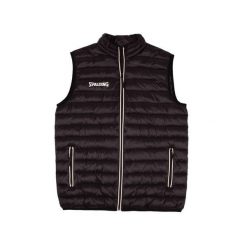 Kurtka puchowa bez rękawów Spalding. Czarne kurtki spalding, na jesień, m, bez wzorów, z nylonu, eleganckie, bez kaptura. Za 201.70 zł.