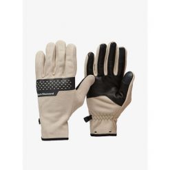 Rękawiczki polarowe Black Diamond Alpine Fleece Gloves. Brązowe rękawiczki Black Diamond, bez wzorów, z polaru, sportowe. Za 148.99 zł.