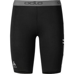 Damskie szorty Odlo Sliq - rozmiar S. Fioletowe szorty ODLO, bez wzorów, z elastanu. Za 183.99 zł.