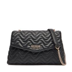 Torebka Guess. Czarne torebki klasyczne Guess, z aplikacjami, klasyczne, bez dodatków. Za 639.99 zł.