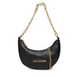 Torebka LOVE MOSCHINO. Czarne kopertówki Love Moschino, bez wzorów, wizytowe, bez dodatków. Za 599.99 zł.