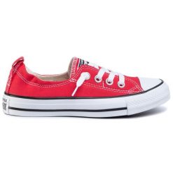 Trampki Converse. Czerwone trampki Converse, bez wzorów, retro, bez zapięcia. Za 179.99 zł.