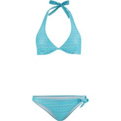 Bikini na fiszbinach, zrównoważony produkt (2 części) bonprix zielony z nadrukiem. Bikini marki 4f. Za 74.99 zł.