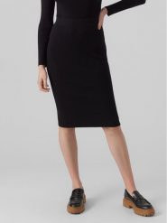 Vero Moda Spódnica ołówkowa 10290677 Czarny Slim Fit. Czarne spódnice Vero Moda, s, bez wzorów, z syntetyku, ołówkowe. Za 149.99 zł.