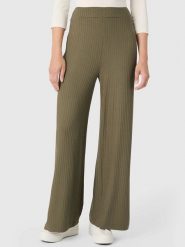 Les Lunes Spodnie "Michelle" w kolorze khaki rozmiar: XL. Brązowe spodnie materiałowe Les Lunes, bez wzorów, z materiału. Za 217.99 zł.