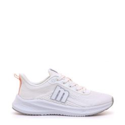Mustang Knitting White 60802-C33818 damskie trampki casual. Białe trampki mtng, bez wzorów, z materiału, casualowe, bez zapięcia. Za 182.05 zł.