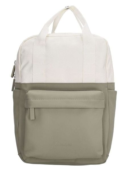 Beagles Plecak w kolorze kremowo-oliwkowym - 23 x 33 x 9 cm rozmiar: onesize. Brązowe plecaki Beagles, bez wzorów, z materiału, bez dodatków. Za 132.05 zł.