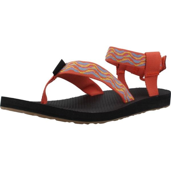 Sandały TEVA W ORIGINAL REVIV Pomarańczowy. Brązowe sandały Teva, bez wzorów, z tkaniny, bez obcasa, bez zapięcia. Za 230.99 zł.