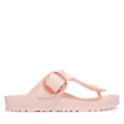 Japonki Birkenstock. Czerwone japonki Birkenstock, bez wzorów. Za 269.99 zł.