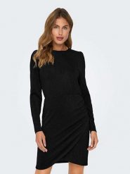 ONLY Sukienka w kolorze czarnym rozmiar: XS. Czarne sukienki ONLY, xs, bez wzorów, bez kołnierzyka, bez ramiączek, mini. Za 66.00 zł.