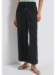 Street One Spodnie w kolorze granatowym rozmiar: W44/L28. Niebieskie spodnie materiałowe Street One, bez wzorów, z bawełny, street. Za 113.36 zł.