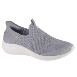Buty Kobieta Skechers Ultra Flex 30 Smooth Step szary. Szare buty sportowe lifestyle Skechers, bez wzorów, casualowe, bez zapięcia, skechers sport. Za 339.99 zł.
