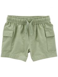 OshKosh Szorty w kolorze khaki rozmiar: 74. Brązowe szorty OshKosh, bez wzorów, z bawełny. Za 52.95 zł.