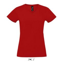 Koszulka damska Sol's Imperial V. Czerwone t-shirty sportowe SOL'S, l, bez wzorów, bez ramiączek. Za 102.00 zł.