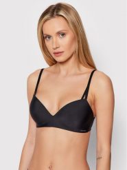 Calvin Klein Underwear Biustonosz bezfiszbinowy Seductive Comfort 000QF6017E Czarny. Czarne biustonosze Calvin Klein Underwear, bez wzorów, z syntetyku. Za 159.99 zł.