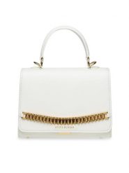 Steve Madden Torebka Bmoment SM13001393-02002-WHG Biały. Białe torebki klasyczne Steve Madden, bez wzorów, ze skóry, bez dodatków. Za 199.99 zł.