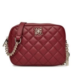 Torebka Nine West. Czerwone listonoszki Nine West, bez wzorów, bez dodatków. Za 199.99 zł.
