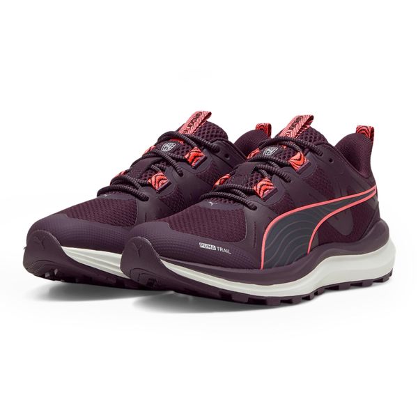 Buty do biegania PUMA Reflect Lite Trail. Fioletowe buty do biegania Puma, bez wzorów, bez zapięcia, do biegania. Za 239.99 zł.