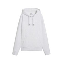 Damska bluza z kapturem Essentials Elevated PUMA. Białe bluzy z kapturem Puma, na jesień, xl, bez wzorów, z bawełny, z kapturem. Za 249.00 zł.
