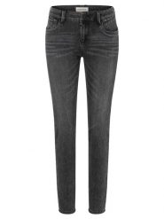 Timezone Dżinsy "Sanya" - Skinny fit - w kolorze szarym rozmiar: W26/L30. Szare jeansy Timezone, l, z aplikacjami, klasyczne. Za 69.75 zł.