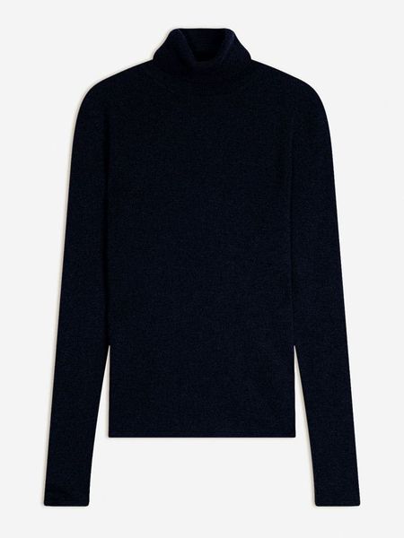 AUTHENTIC CASHMERE Kaszmirowy golf w kolorze czarnym rozmiar: XL. Czarne swetry AUTHENTIC CASHMERE, xl, bez wzorów, z kaszmiru, bez ramiączek. Za 369.99 zł.