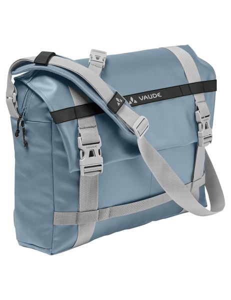 Torba na ramię VAUDE Mineo. Szare torby na laptopa Vaude, bez wzorów, z materiału, na ramię. Za 461.30 zł.