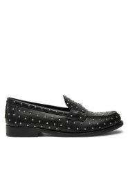 Tory Burch Mokasyny Studded Classic Loafer 159881 Czarny. Czarne mokasyny Tory Burch, bez wzorów, ze skóry. Za 1,609.00 zł.