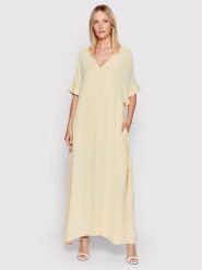 Herskind Sukienka codzienna Olina 4418736 Beżowy Oversize. Brązowe sukienki Herskind, na co dzień, bez wzorów, z wiskozy, bez kołnierzyka, bez ramiączek, oversize. Za 639.99 zł.