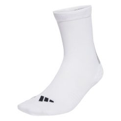 Skarpety Cycling. Białe skarpetki adidas, bez wzorów. W wyprzedaży za 55.97 zł.