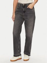 Tommy Jeans Jeansy Layla DW0DW20169 Szary Slim Fit. Szare jeansy Tommy Jeans, bez wzorów, z bawełny. Za 289.99 zł.