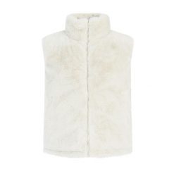 Damski polar bez rękawów Protest Ponzo. Białe bluzy z polaru Protest, bez wzorów, z polaru. Za 383.60 zł.