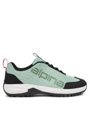 Alpina Trekkingi 627B 6 Zielony. Zielone buty trekkingowe Alpina, z materiału, bez zapięcia. Za 219.99 zł.