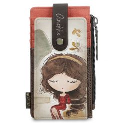 Brązowe Damskie Etui Na Karty Anekke Muse. Brązowe torebki klasyczne Anekke, bez wzorów, eleganckie, bez dodatków. Za 129.00 zł.