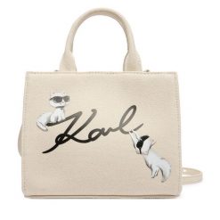 Torebka KARL LAGERFELD. Brązowe torebki klasyczne KARL LAGERFELD, bez wzorów, klasyczne, bez dodatków. Za 429.99 zł.