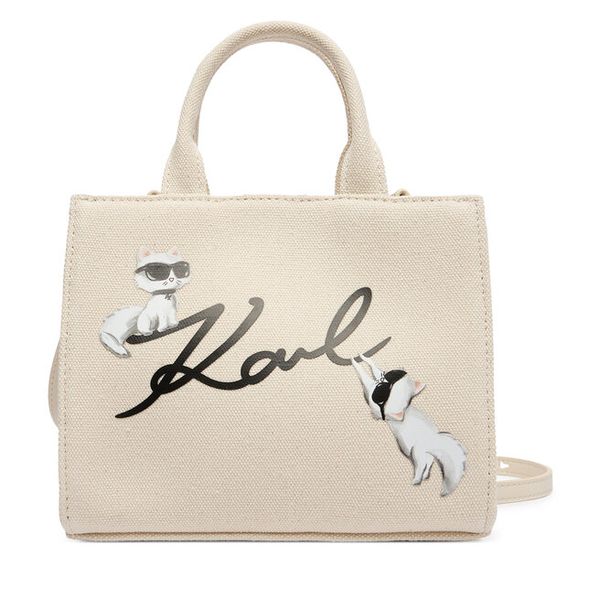 Torebka KARL LAGERFELD. Brązowe torebki klasyczne KARL LAGERFELD, bez wzorów, klasyczne, bez dodatków. Za 329.99 zł.