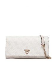 Guess Torebka Noelle II Mini HWBG96 72750 Biały. Białe kopertówki Guess, z aplikacjami, ze skóry, wizytowe, bez dodatków. Za 419.99 zł.