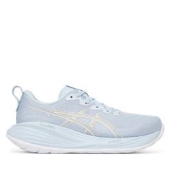 Buty do biegania Asics. Niebieskie buty do biegania ASICS, bez wzorów, bez zapięcia, do biegania. Za 549.99 zł.