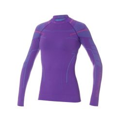 Termoaktywna damska bluza narciarska Brubeck Thermo. Czarne bluzy Brubeck, na zimę, xs, bez wzorów, z dzianiny, bez ramiączek, bez kaptura. Za 189.00 zł.