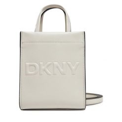 Torebka DKNY. Brązowe torebki klasyczne DKNY, bez wzorów, klasyczne, bez dodatków. Za 279.99 zł.