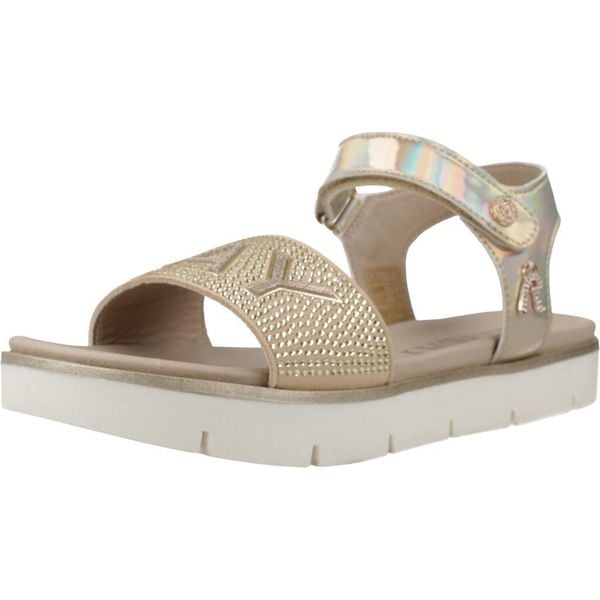 Sandały REPLAY SANDAL 7 Beżowy. Brązowe sandały Replay, bez wzorów, z materiału, bez obcasa, bez zapięcia. Za 219.99 zł.