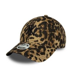 Czapka baseballowa damska New York Yankees New Era 9Twenty Leopard. Brązowe czapki z daszkiem New Era, bez wzorów. Za 226.50 zł.