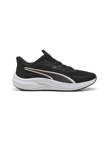Buty do biegania PUMA Skyrocket Lite 2 Czarny. Czarne buty do biegania Puma, bez wzorów, z gumy, bez zapięcia, do biegania. Za 215.65 zł.