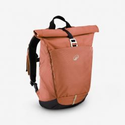 Plecak turystyczny Quechua NH500 Escape Rolltop 16+4 litry. Brązowe plecaki QUECHUA, bez wzorów, bez dodatków. Za 129.99 zł.