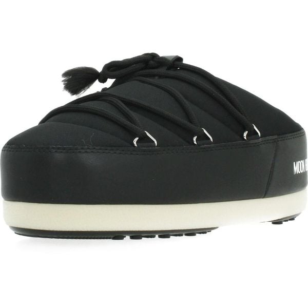 Buty MOON BOOT MB EVX MULE NYLON Czarny. Czarne buty trekkingowe Moon Boot, bez wzorów, z nylonu, bez zapięcia, trekkingowe. Za 600.99 zł.