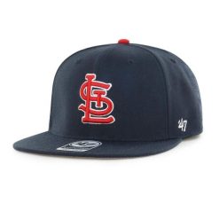 Czapka z daszkiem do baseballu Brand `47 Mlb ST. Louis Cardinals Captain. Niebieskie czapki z daszkiem 47 Brand, bez wzorów. Za 179.00 zł.