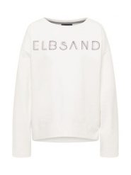 ELBSAND Bluza "Aliska" w kolorze białym rozmiar: L. Białe bluzy ELBSAND, l, bez wzorów, bez ramiączek, bez kaptura. Za 159.95 zł.
