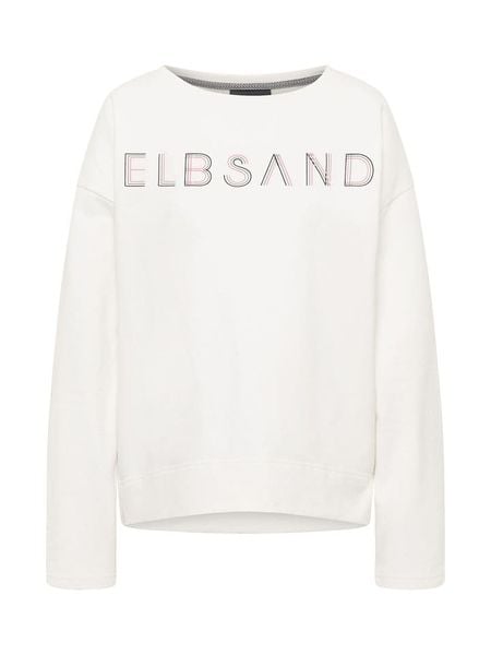 ELBSAND Bluza "Aliska" w kolorze białym rozmiar: L. Białe bluzy ELBSAND, l, bez wzorów, bez kaptura. Za 159.95 zł.