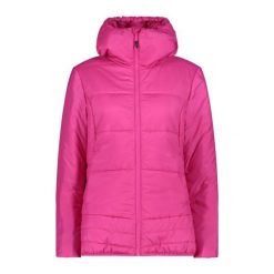 Kurtka puchowa damska z odpinanym kapturem CMP. Czerwone kurtki CMP, xs, bez wzorów, z puchu, z kapturem. Za 508.50 zł.